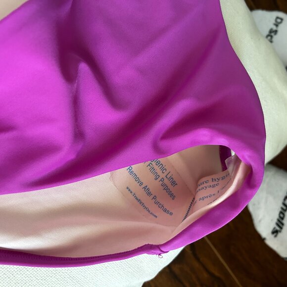Victoria Secret Fuschia Tankini, new, never worn, size large top and bottom - Picture 8 of 8